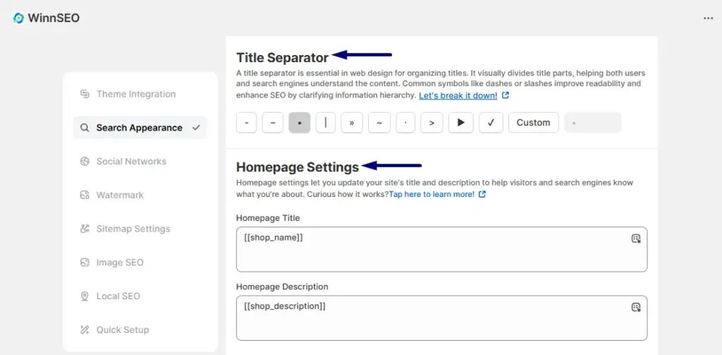 WinnSEO - #1 Shopify SEO App's Onboarding Page