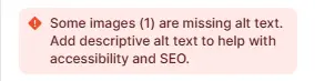 Image alt text