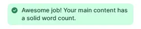 Word count